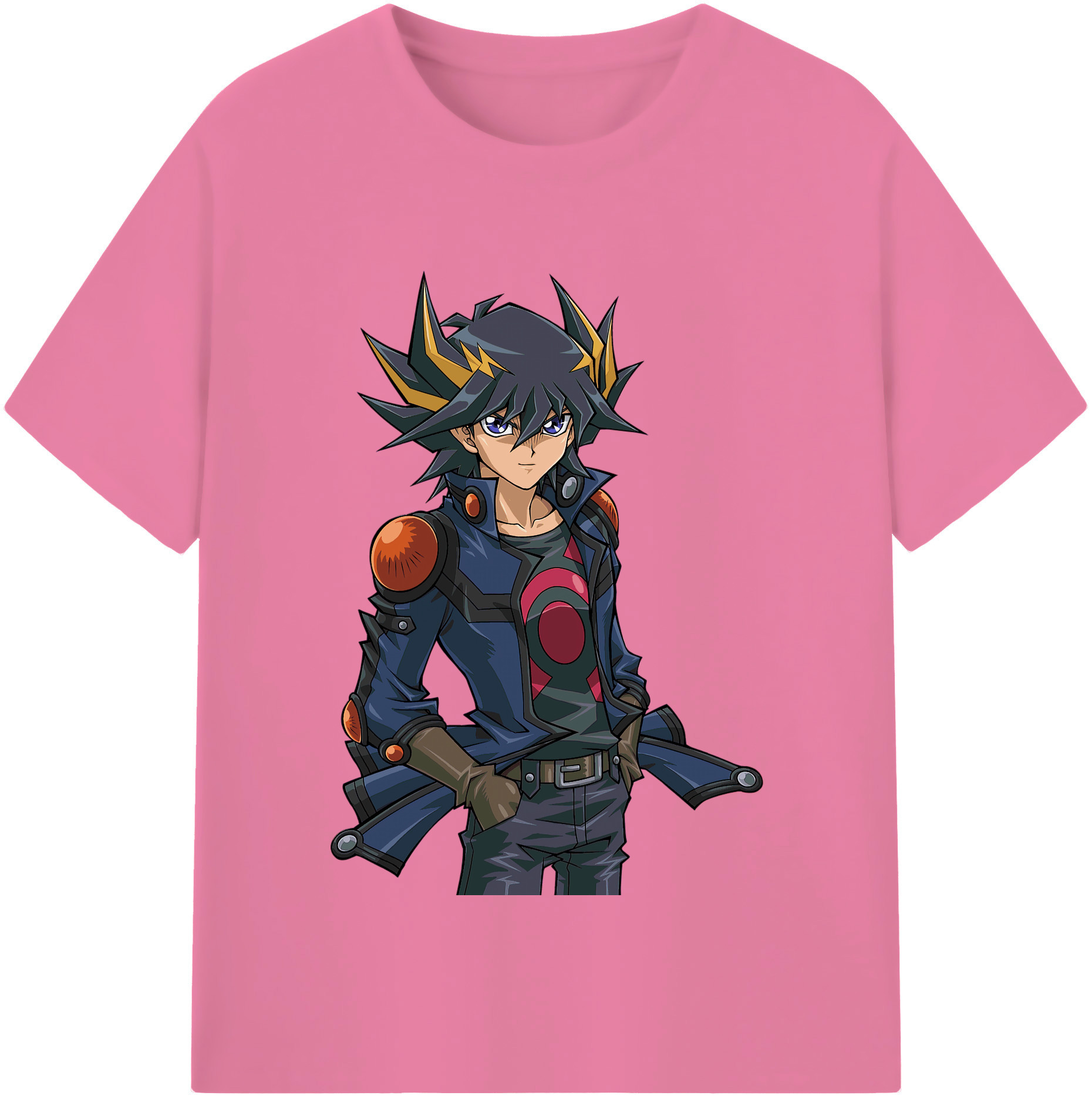 （画像用） 遊☆戯☆王 Yu-Gi-Oh! 綿100％半袖Tシャツ（フロントプリント）